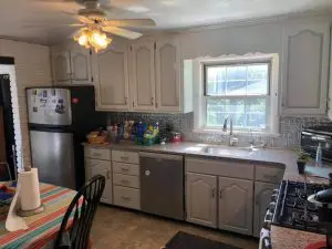 cabinet painting project gallery