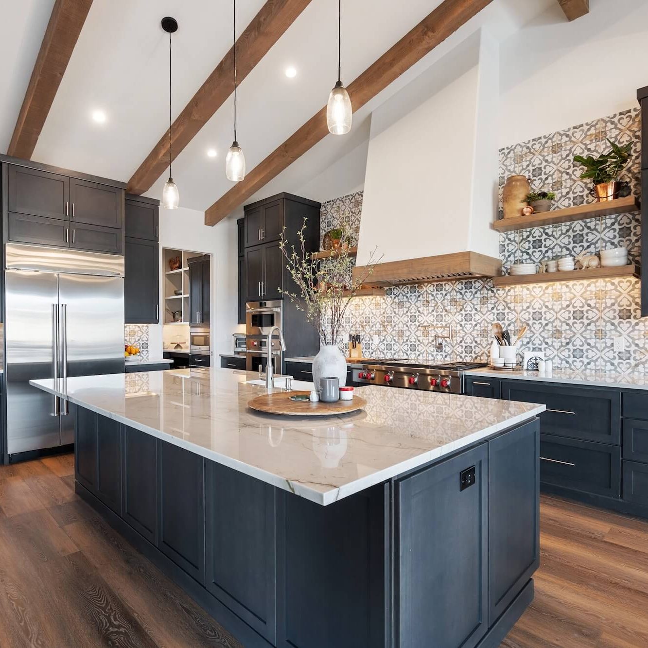 professionally painted kitchen cabinets in merrimack valley