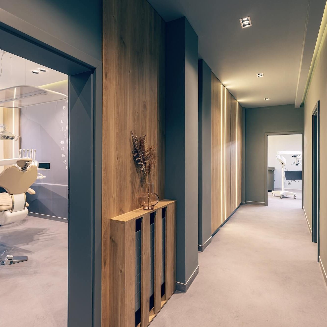 professionally painted medical office in merrimack valley